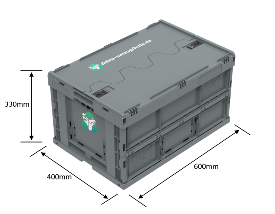 Umzugskiste M (61L) - Faltbox 2