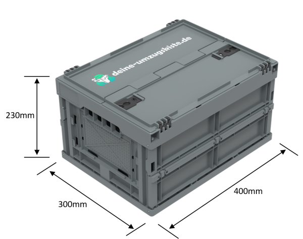 Umzugskiste S (19L) - Faltbox 2