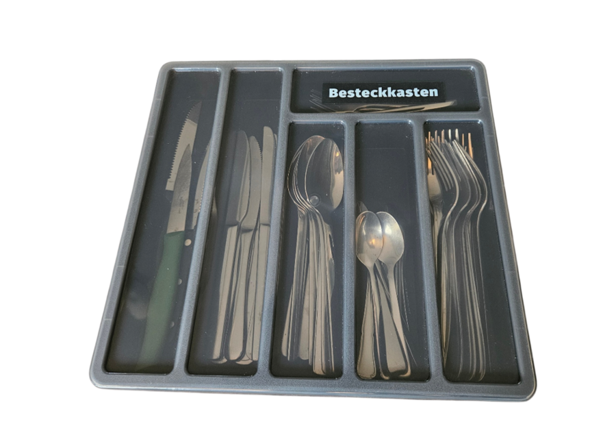 Besteckkasten mit Deckel