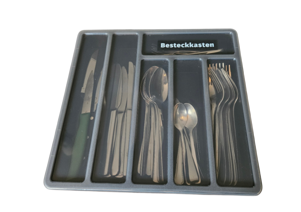 Besteckkasten mit Deckel