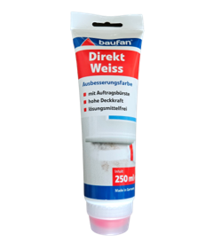 Direktweiß Reparaturfarbe